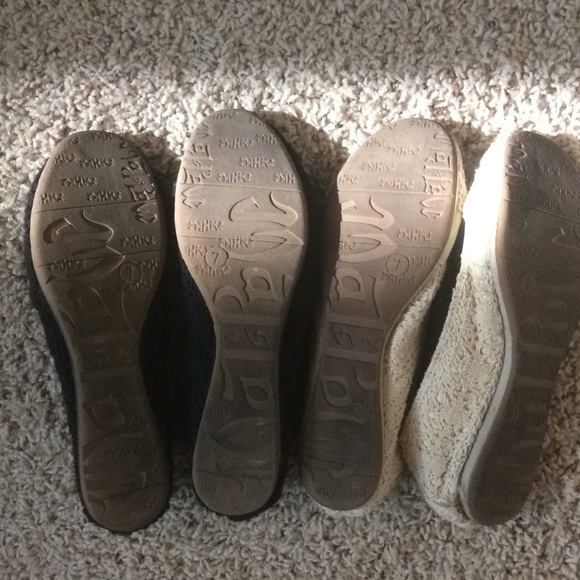 SOLD Lot Mad Love flats black, off-white 7 - Picture 3 of 4